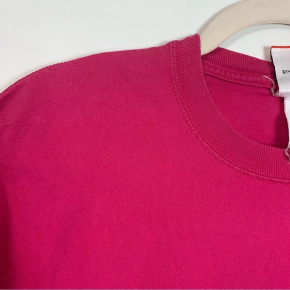 Vintage Walt Disney World Mickey Inc. T-Shirt Adult Size XLarge  Hot Pink Cotton - Picture 9 of 11